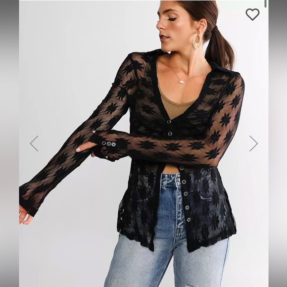 Free People lace blouse (S) - Picture 9 of 15